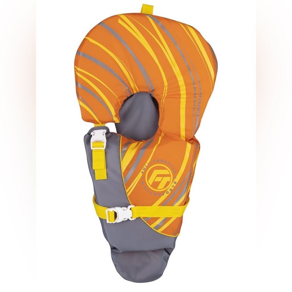 NEW Full Throttle Infant Baby Safe US Coast Guard Approved Life Jacket